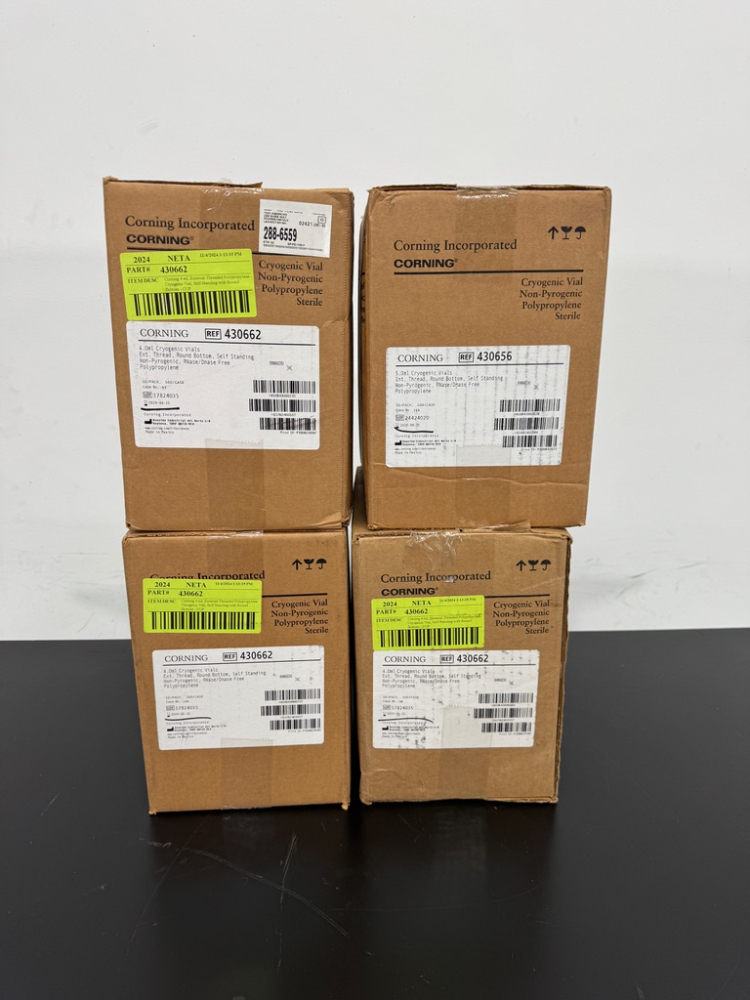 Image of Lot Of Corning Cryogenic Vials